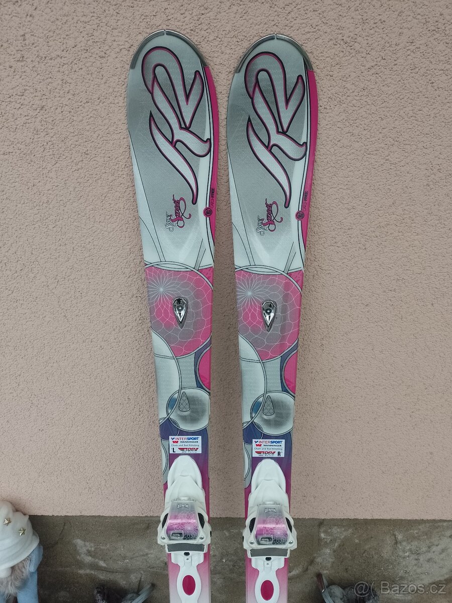 Dámské lyže K2 SUPER SWEET ROCKER 146cm - 2