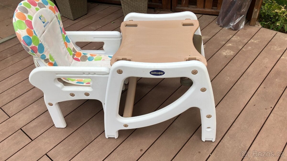Dětská multifunkční jídelní židlička - 2