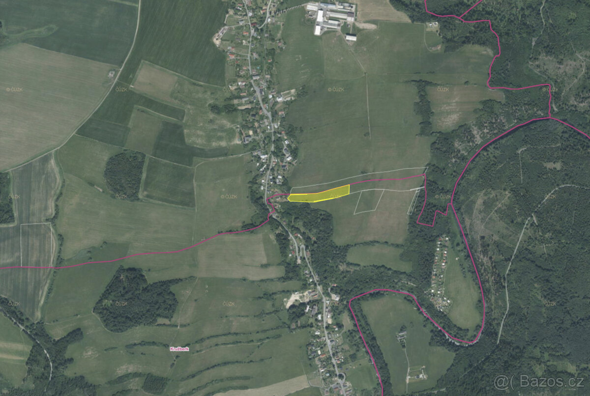 Kružberk 11 851 m2 - 2