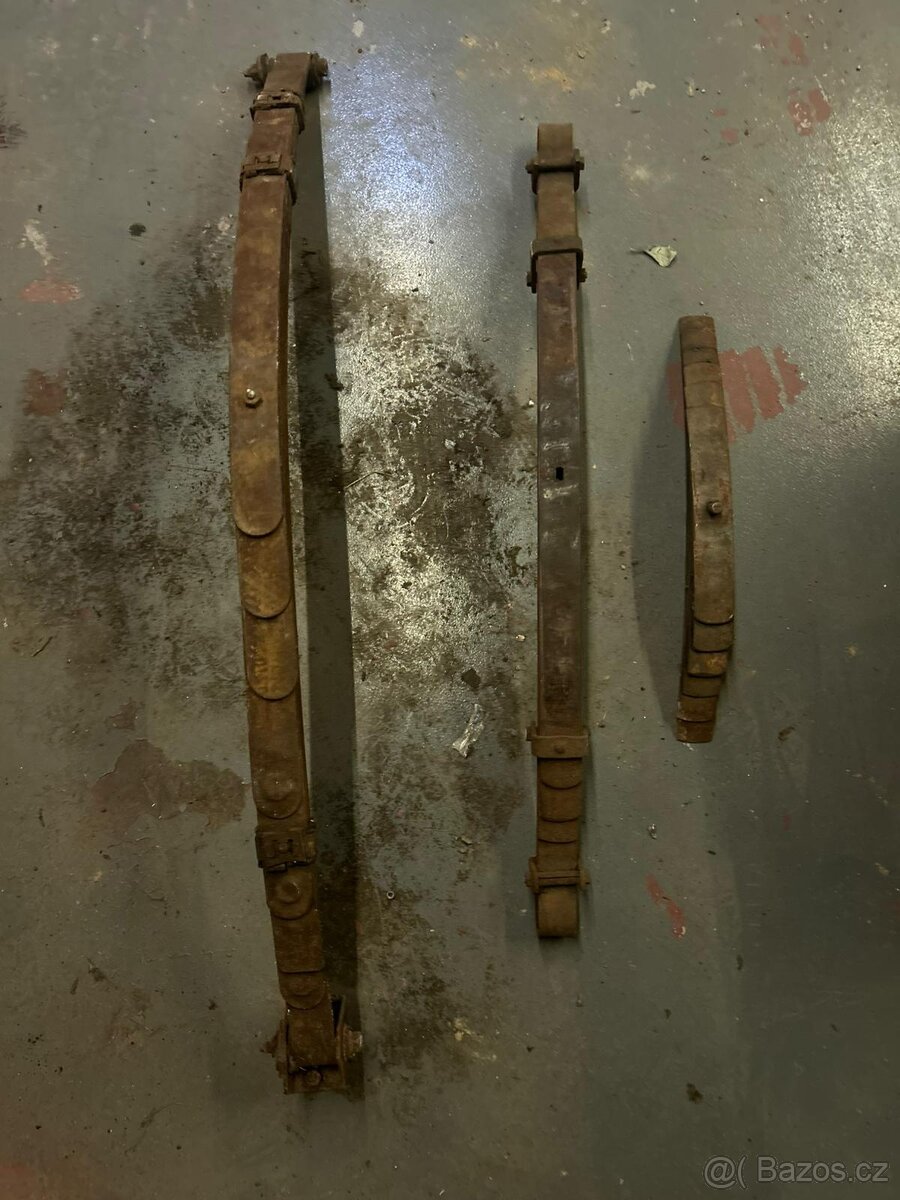 Listové perá veterány ŠKODA - 2