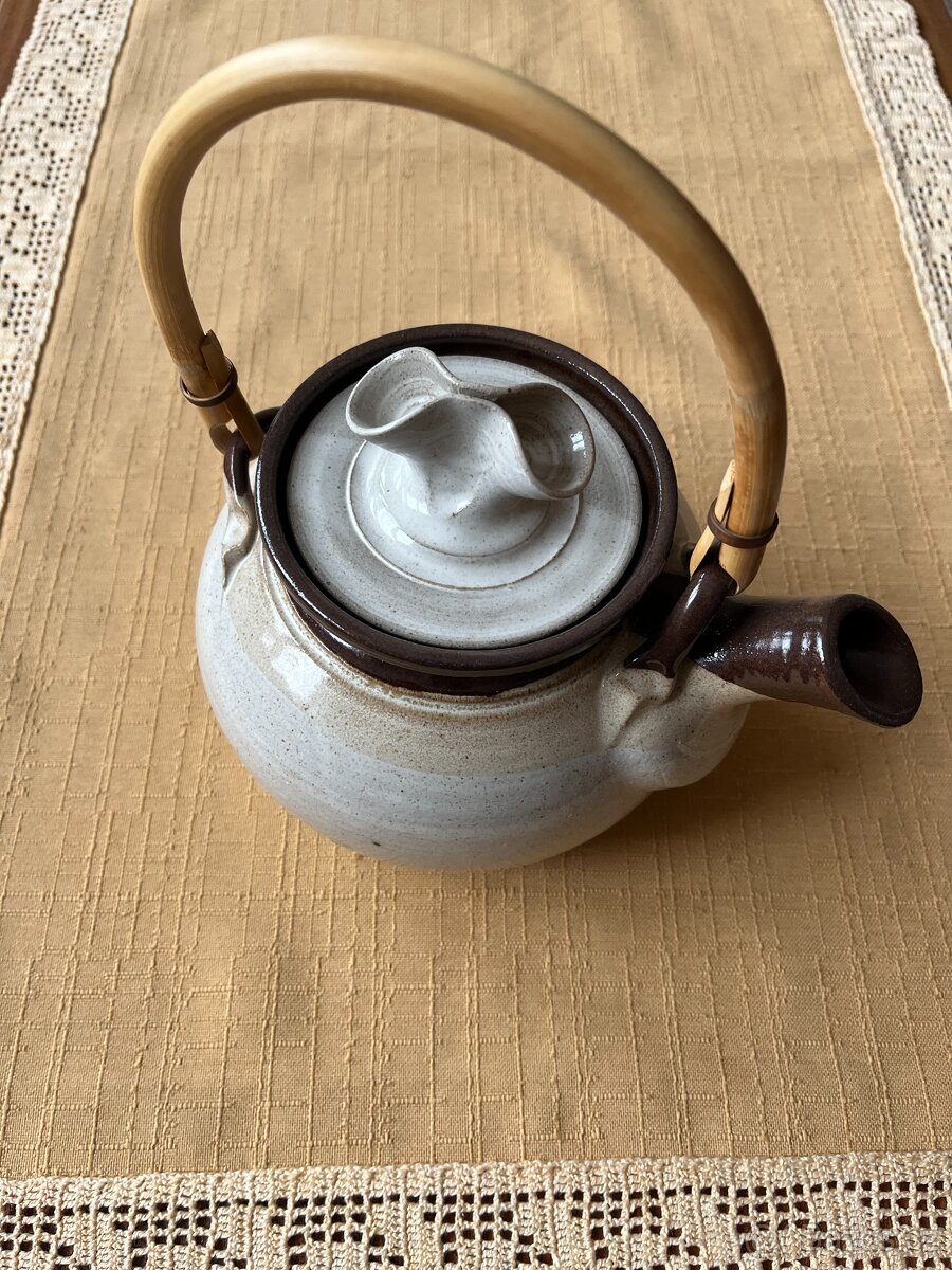 Keramický čajový servis - 2