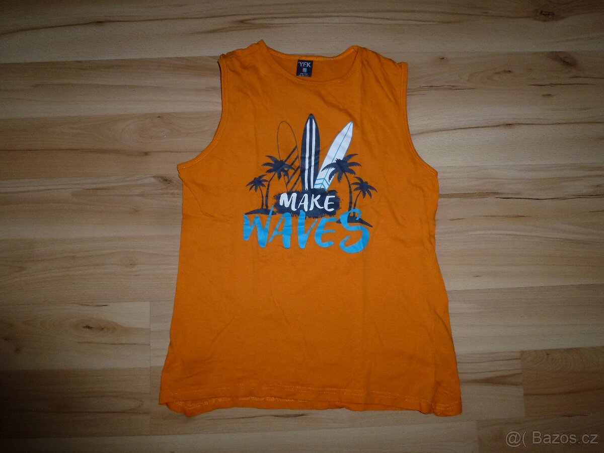 2x letní tílko, vel.146/152 - 2