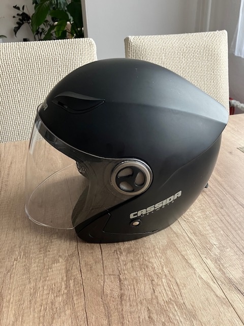 Moto přilba Cassida Jet Tech Corso černá - 2