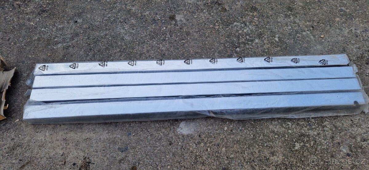 Nohy ke stolu 73x3cm chromové - 2