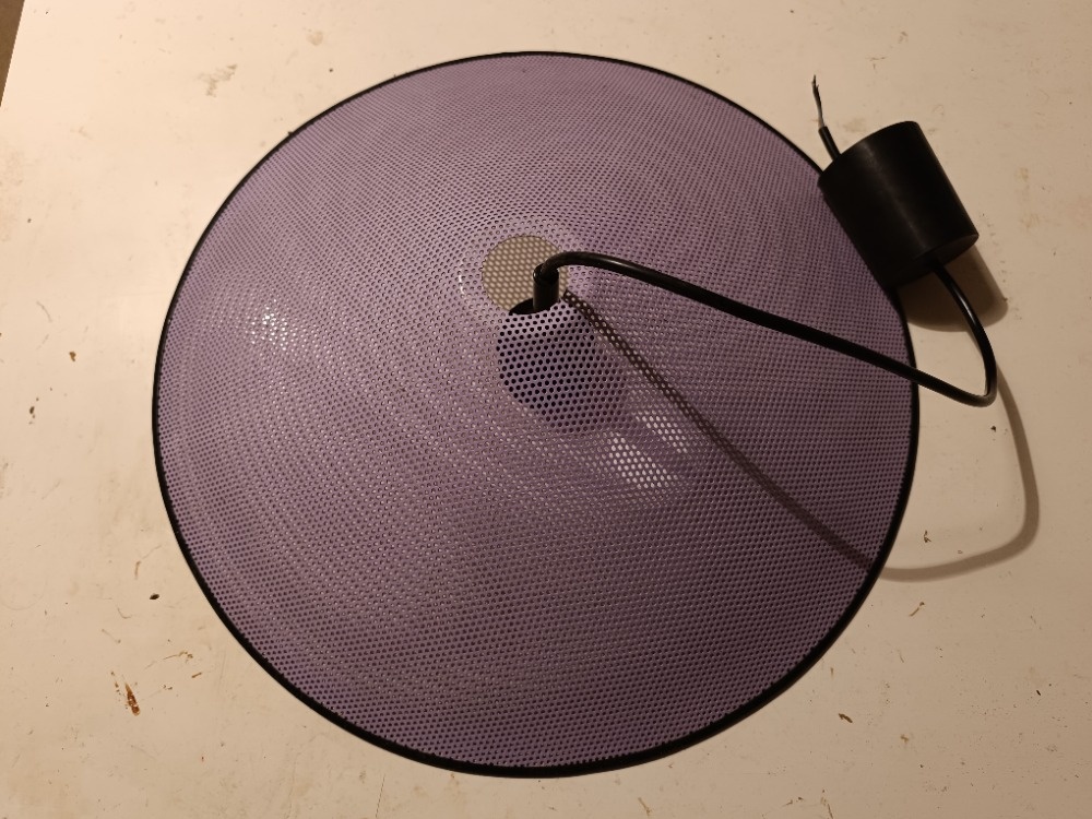 Závěsný lustr fialový - 2