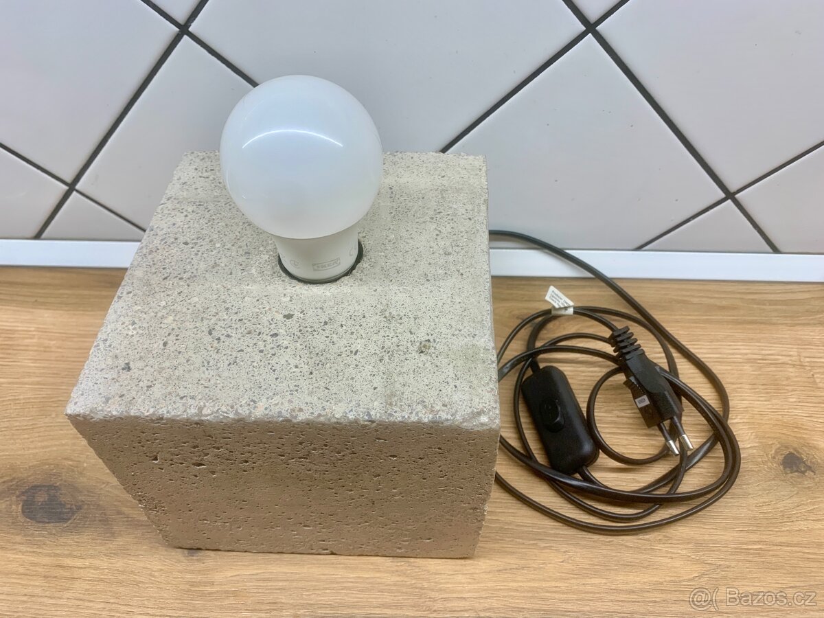 Betonová lampa - 2