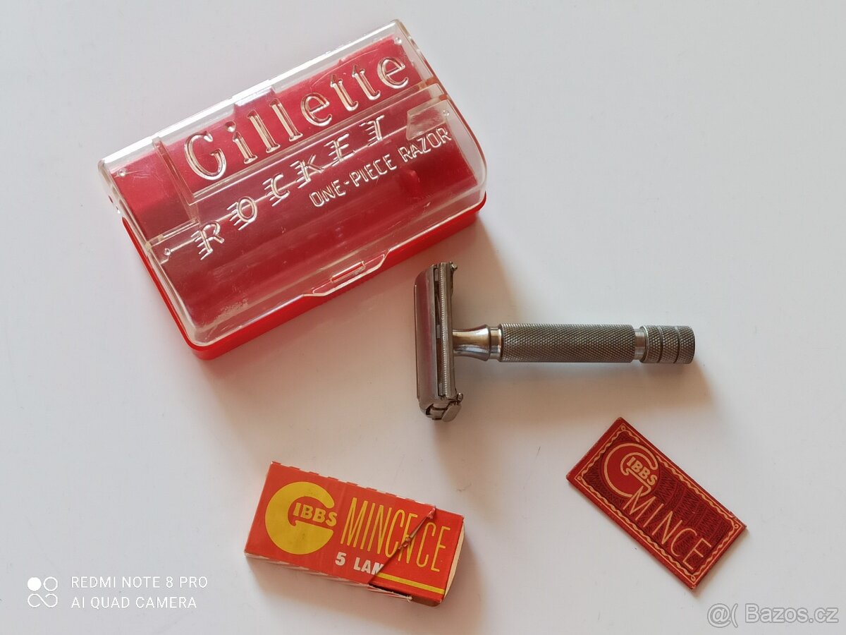 holicí strojek Gillette Rocket s krabičkou - 2