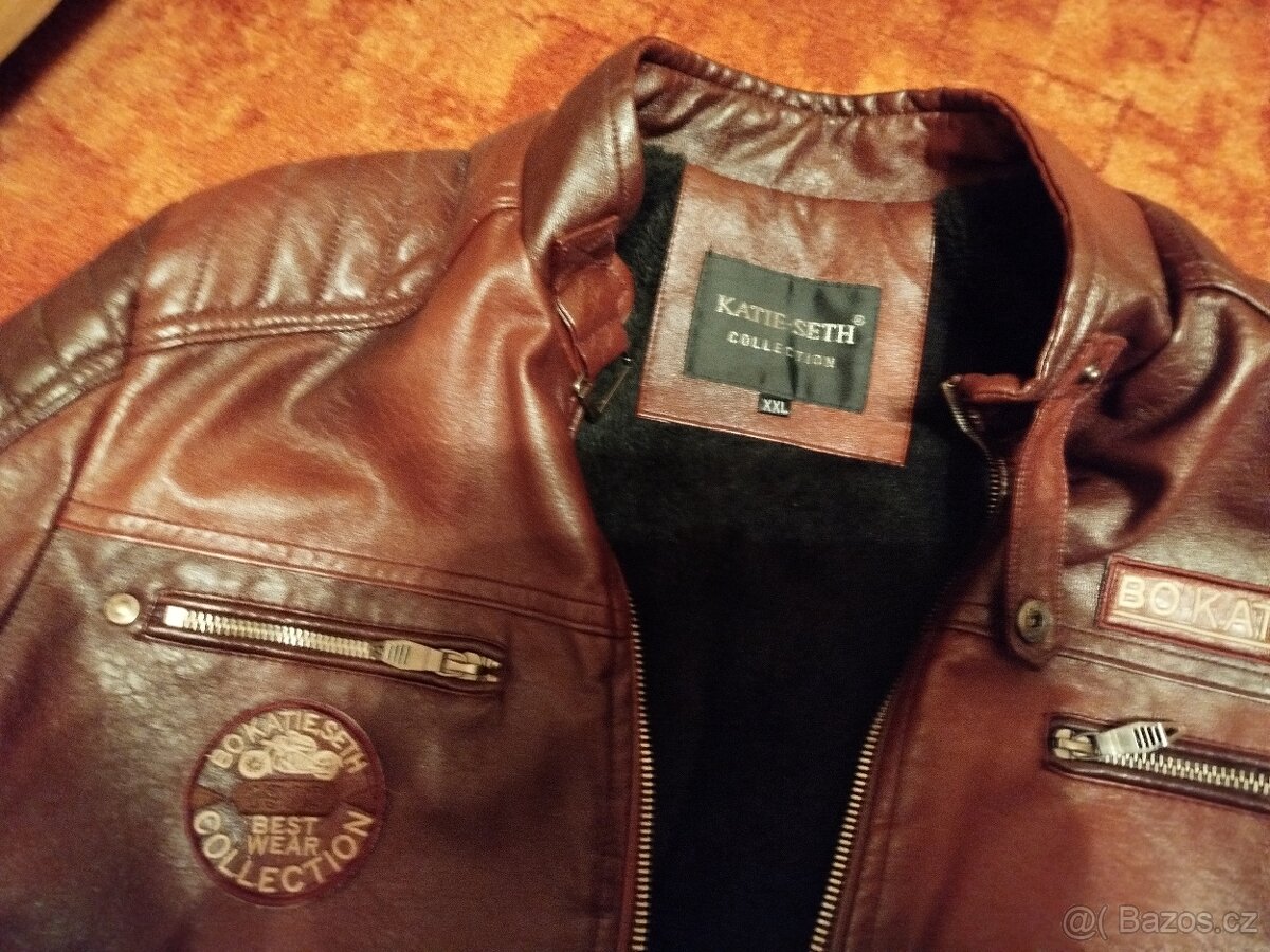 Koženková bunda - 2