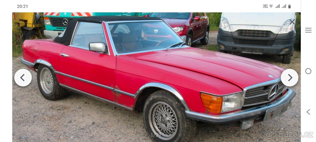 Mercedes Benz SL 350 Manuál - 2