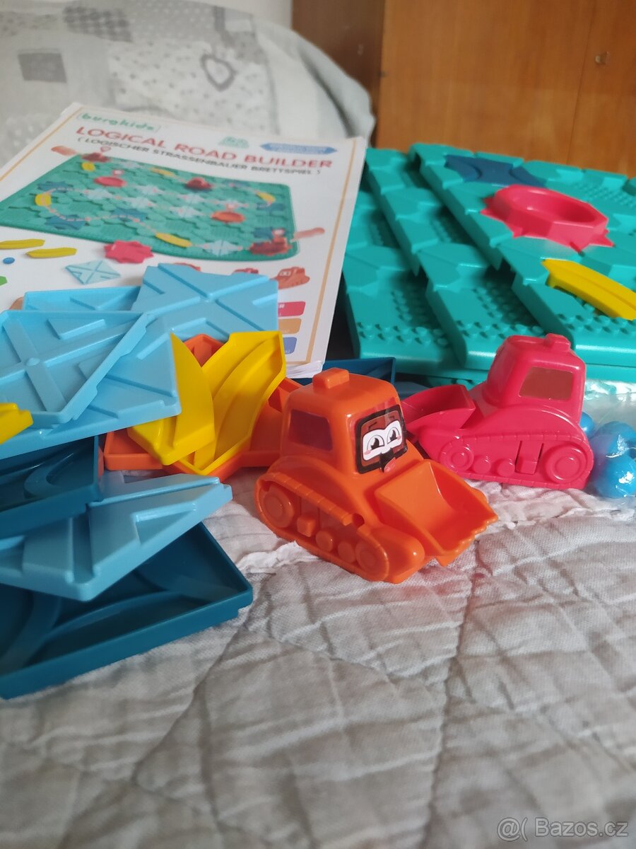 Burgkidz logická stolní hra stavitel silnic - 2