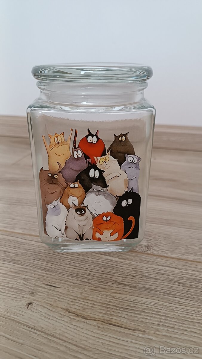 Dóza veselé kočky - 2