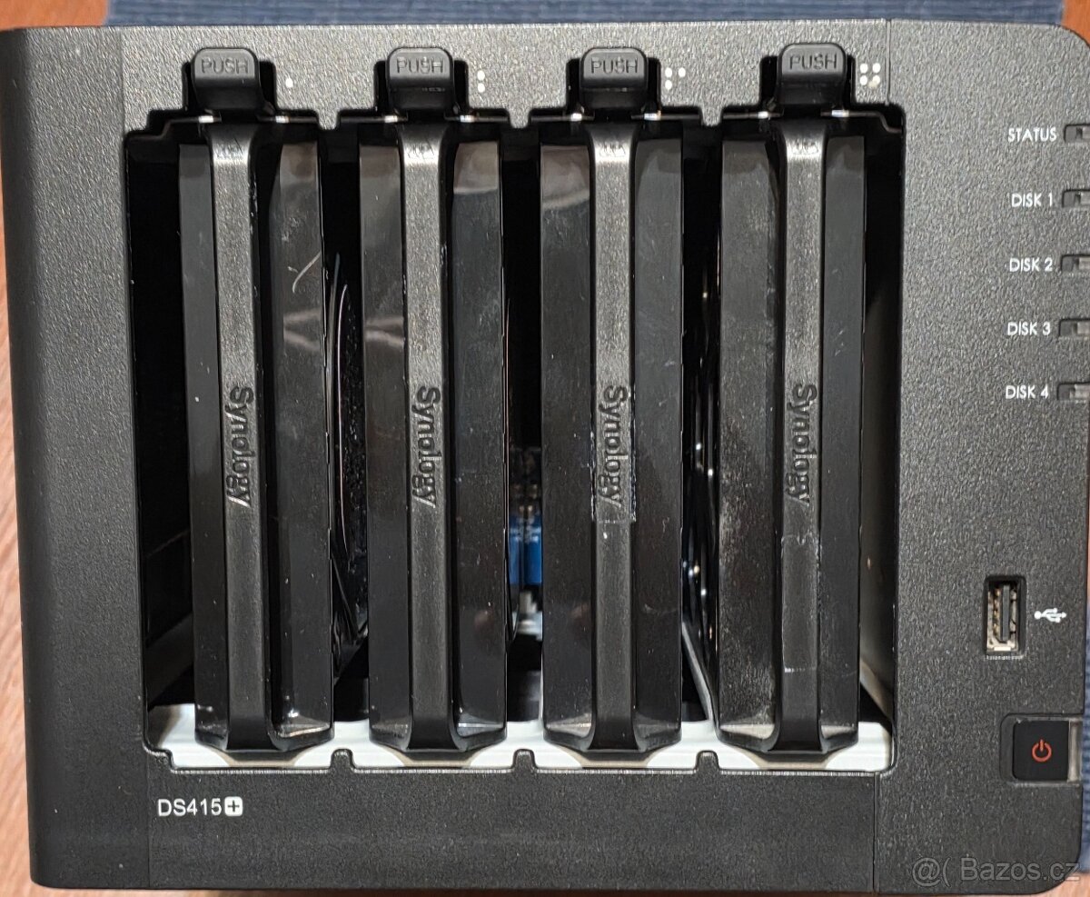 Synology DS415+ , 4x 2TB HDD (8TB), 8GB RAM - 2