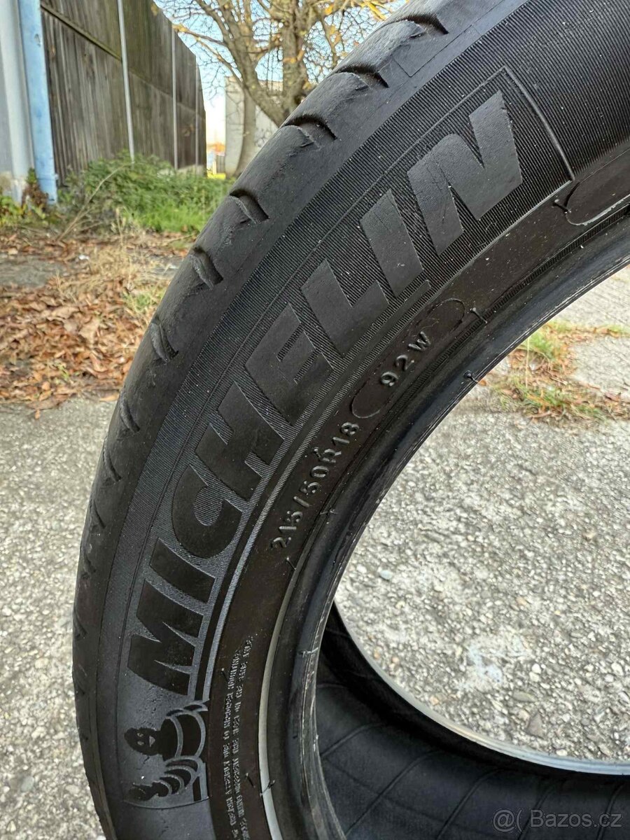 Prodám 4x letní pneu 215/50/18 - 2