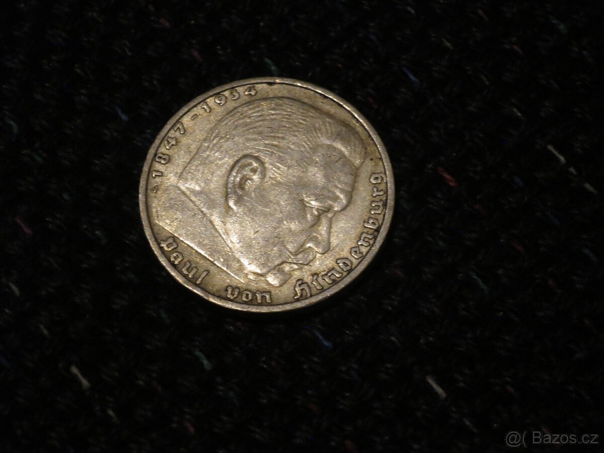 Stříbrná mince. - 2