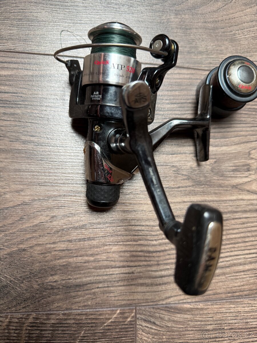 Naviják DAM Quick 520 + cívky - 2