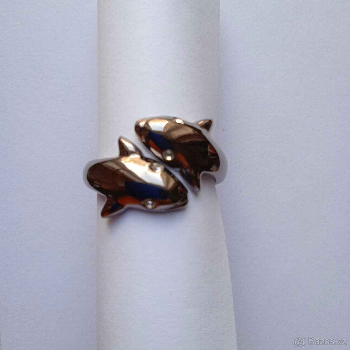 PRSTEN S DELFÍNY - 2