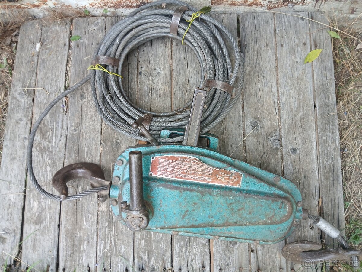 Lanovy zvedak 1,6t - 2
