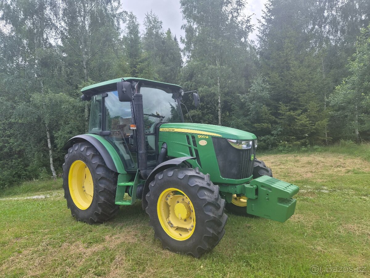 Predám traktor John deere 5100 M - 2