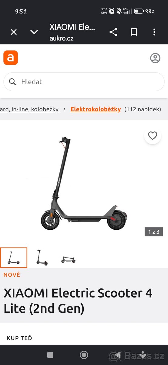 Elektro koloběžka - 2