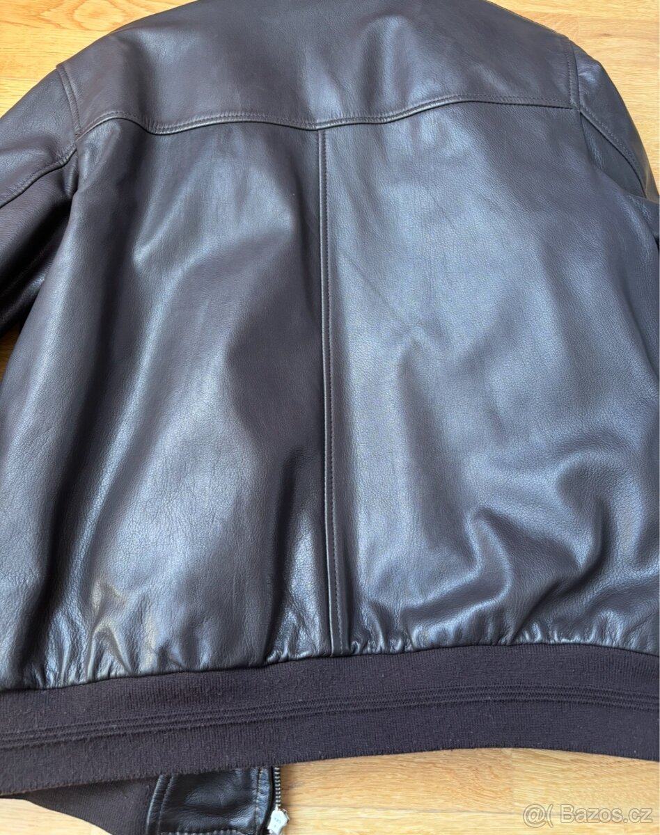 Pánská kožená bunda GEOX Respira - 2