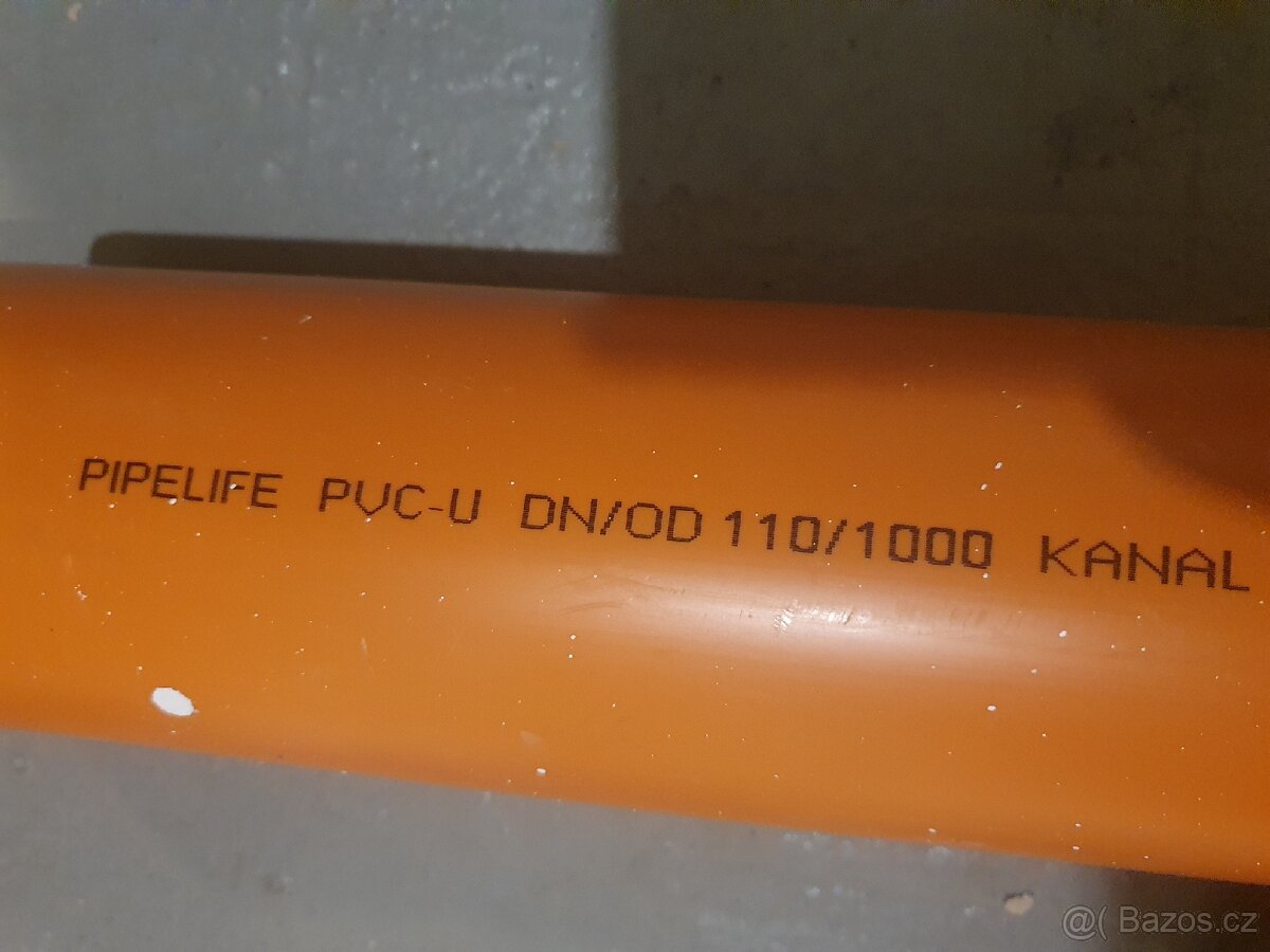 KG trubky a kolena – průměr 110 mm (nové) - 2