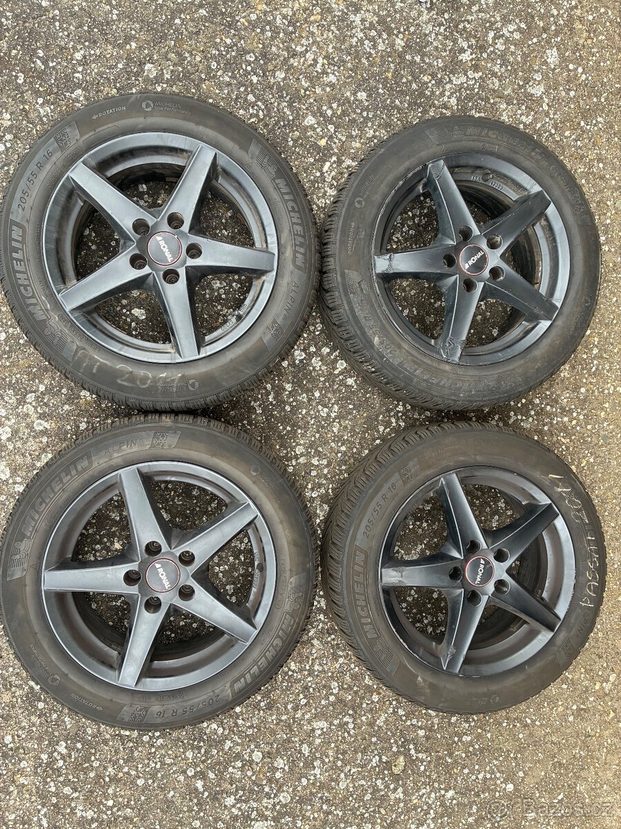 Zimní sada Alu kol R16 - 2