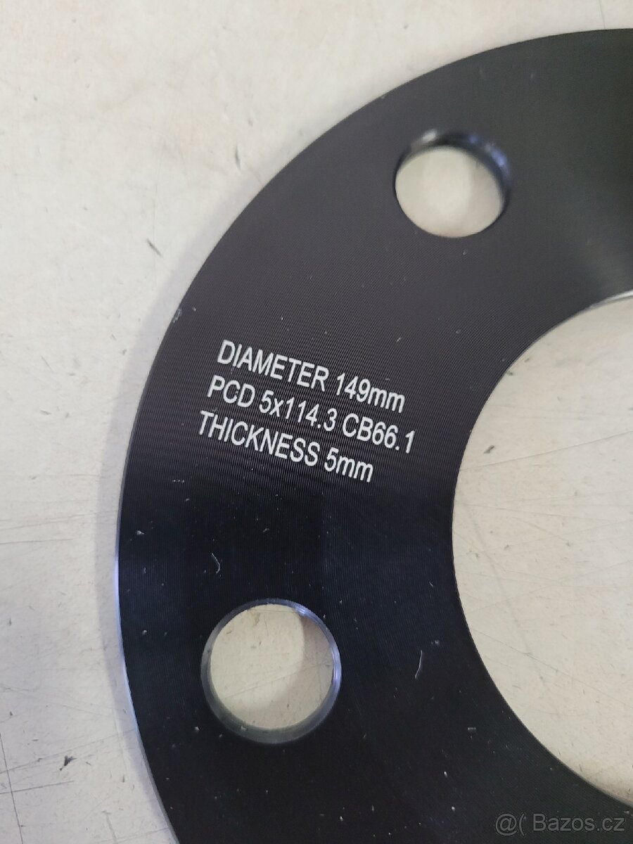 Rozšiřovácí podložky OMP 5x114,3/ 5mm - 2