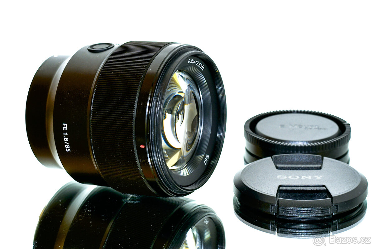 Sony FE 85mm f/1,8 + UV filtr TOP STAV - 2