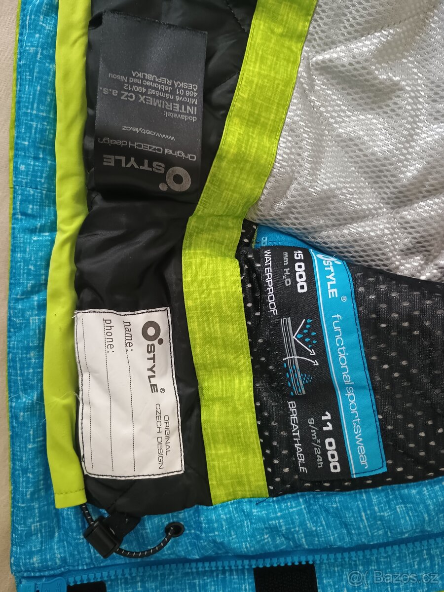 Dětská lyžařská rostoucí bunda a kalhoty - 2