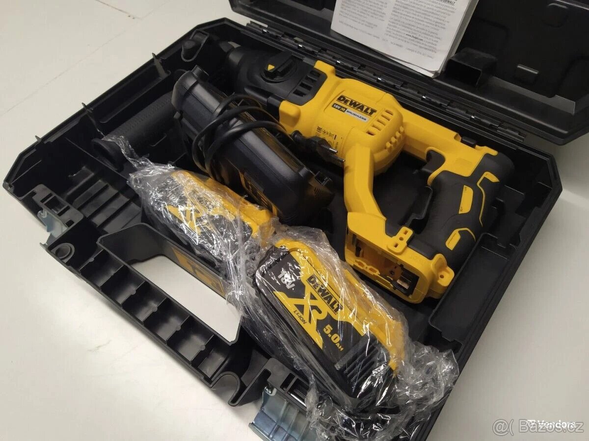 Nové AKU kombinované kladivo 18V Dewalt DCH133P2 - 2
