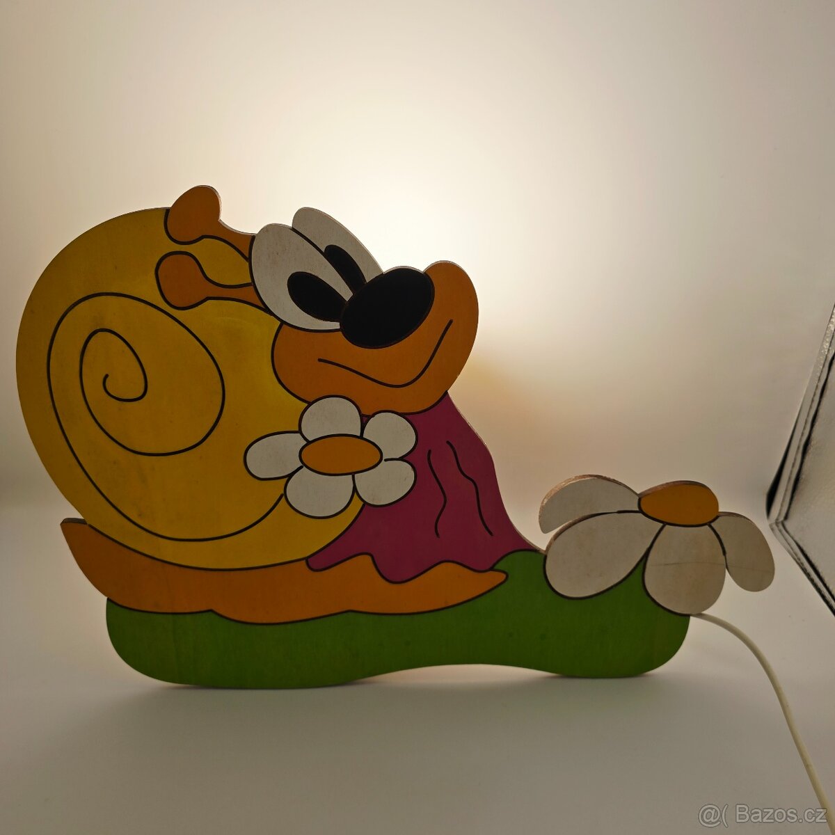 Nástěnná lampička šnek - 2