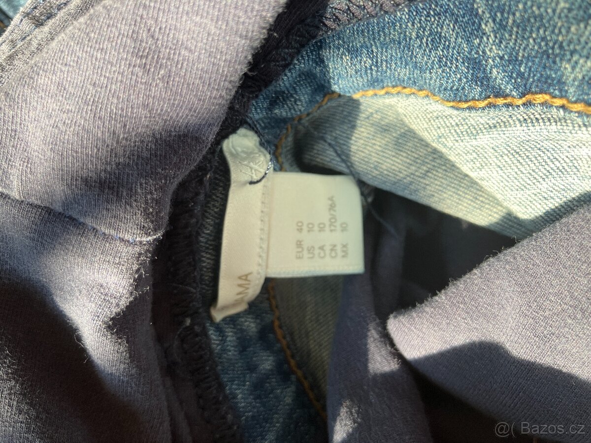 Těhotenské kalhoty a kraťasy 5ks vel.36-40 - 2