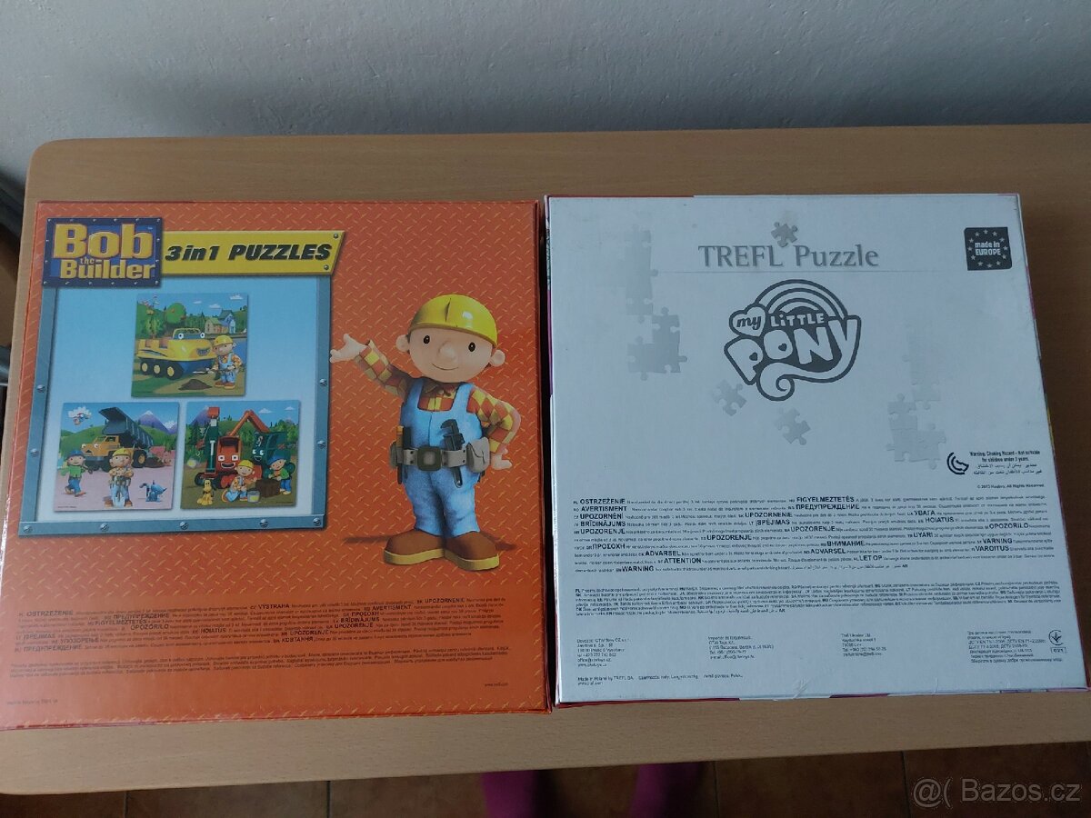 Puzzle Bořek stavitel a My Little Ponny nové - 2