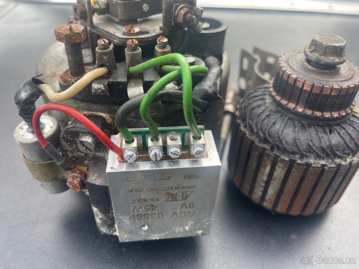 Jawa Pérák 250 zapalování - 2