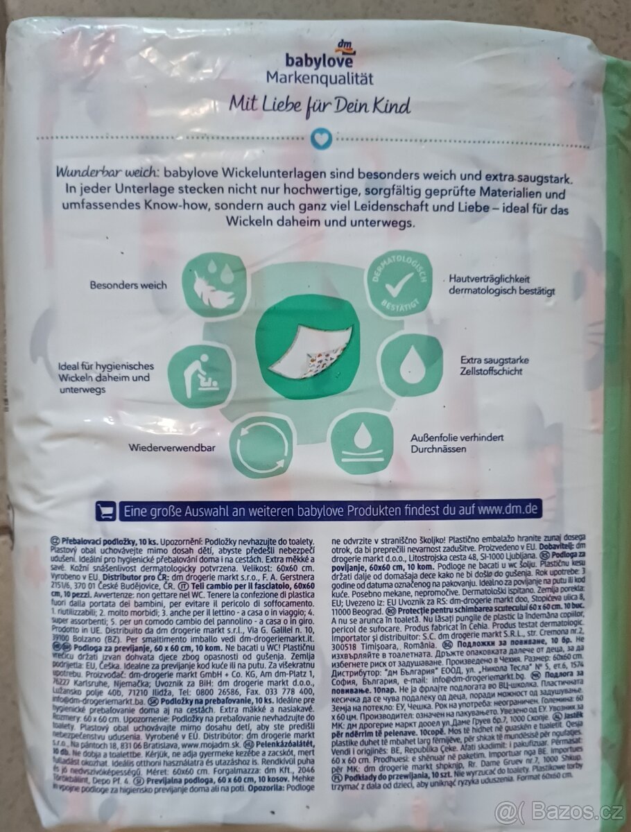 Přebalovací podložky - 2