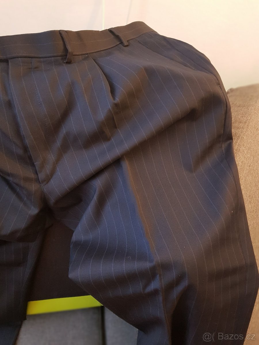 Pánské kalhoty, společenské vel. XL - 2