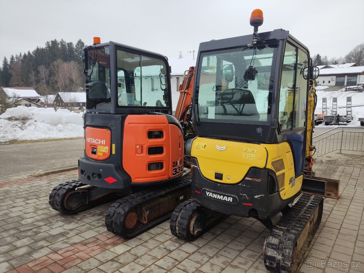 Pásový minibagr Yanmar SV22 - 2