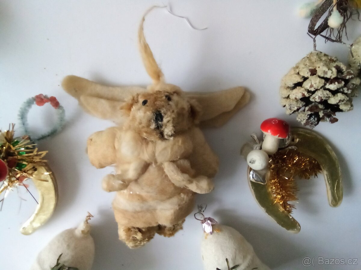 Starožitné, vánoční ozdoby - 2