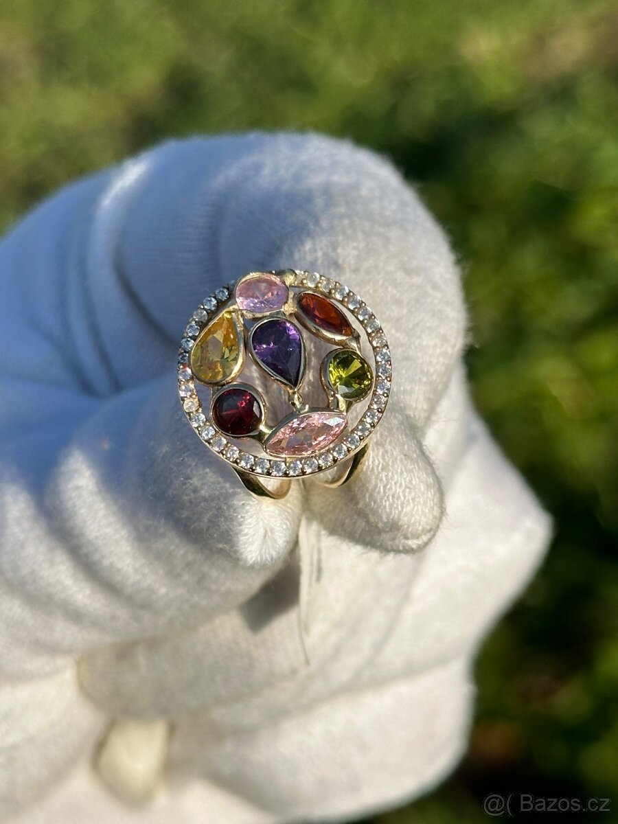 Zlatý prsten 3,85g - 2