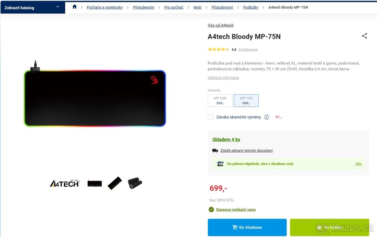 A4tech Bloody MP-75N - 2