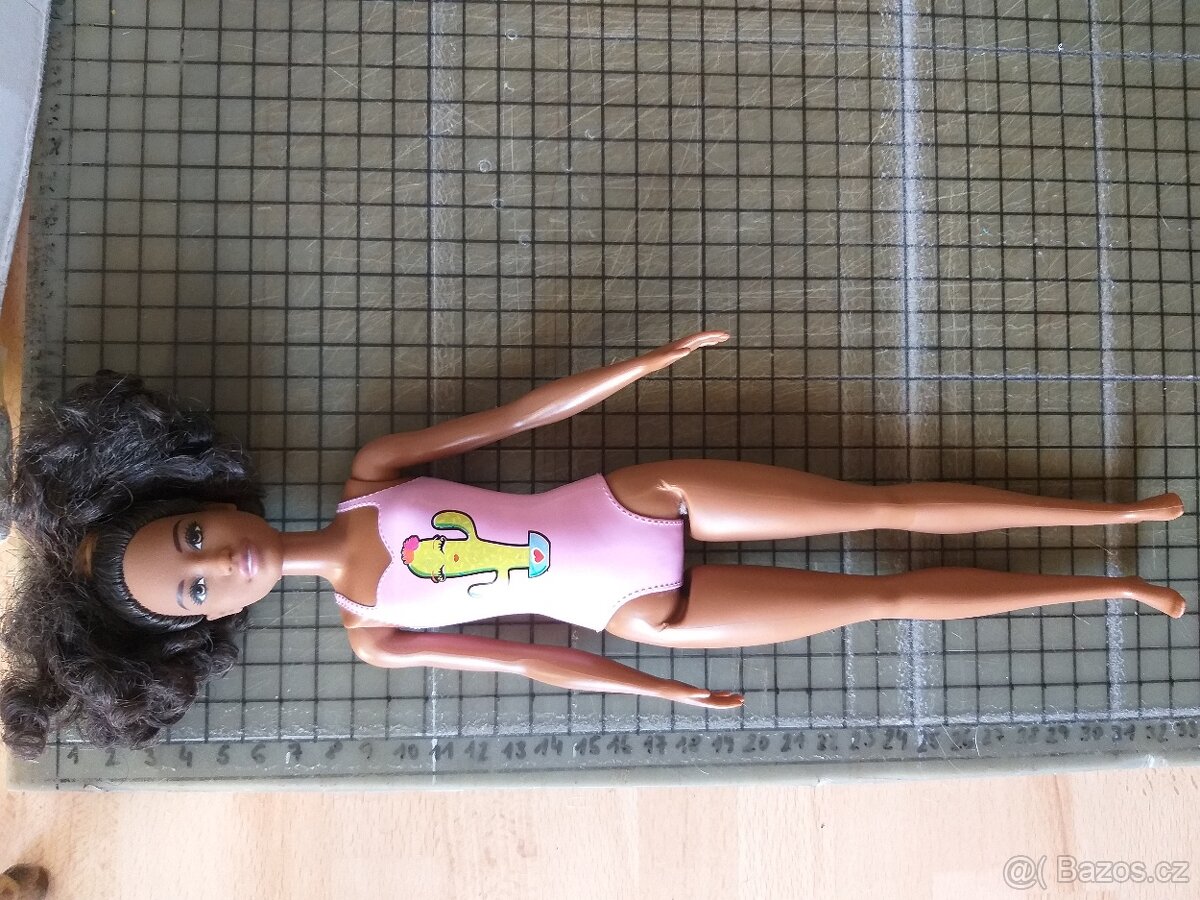 Barbie plážová, hnědé pleti - 2