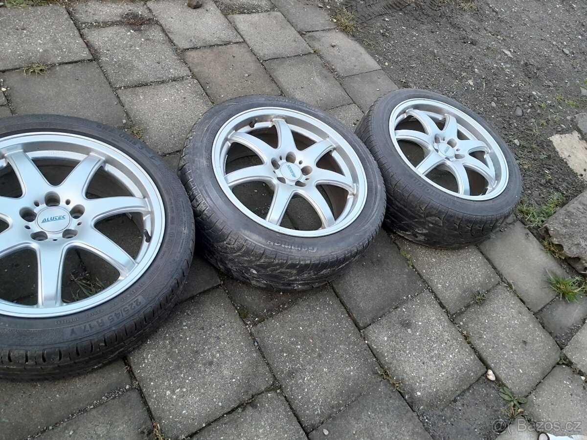 Prodám letní kola 17 225/45 - 2