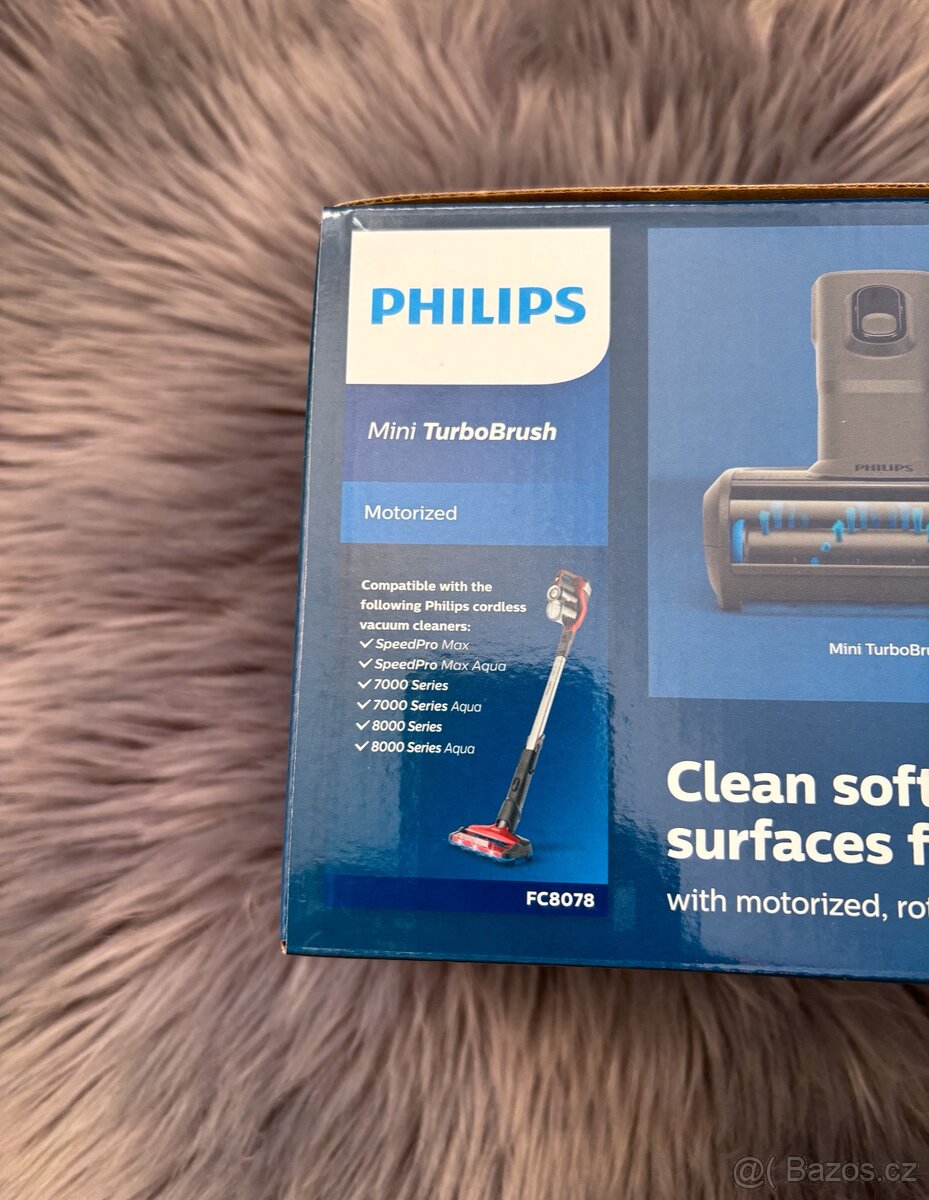 Philips mini turbokartáč na mazlíčky - 2