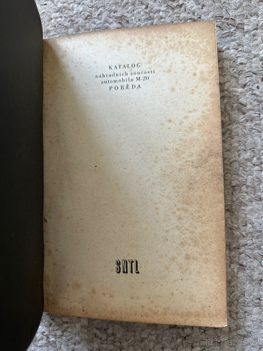 Katalog M-20 POBĚDA - 2