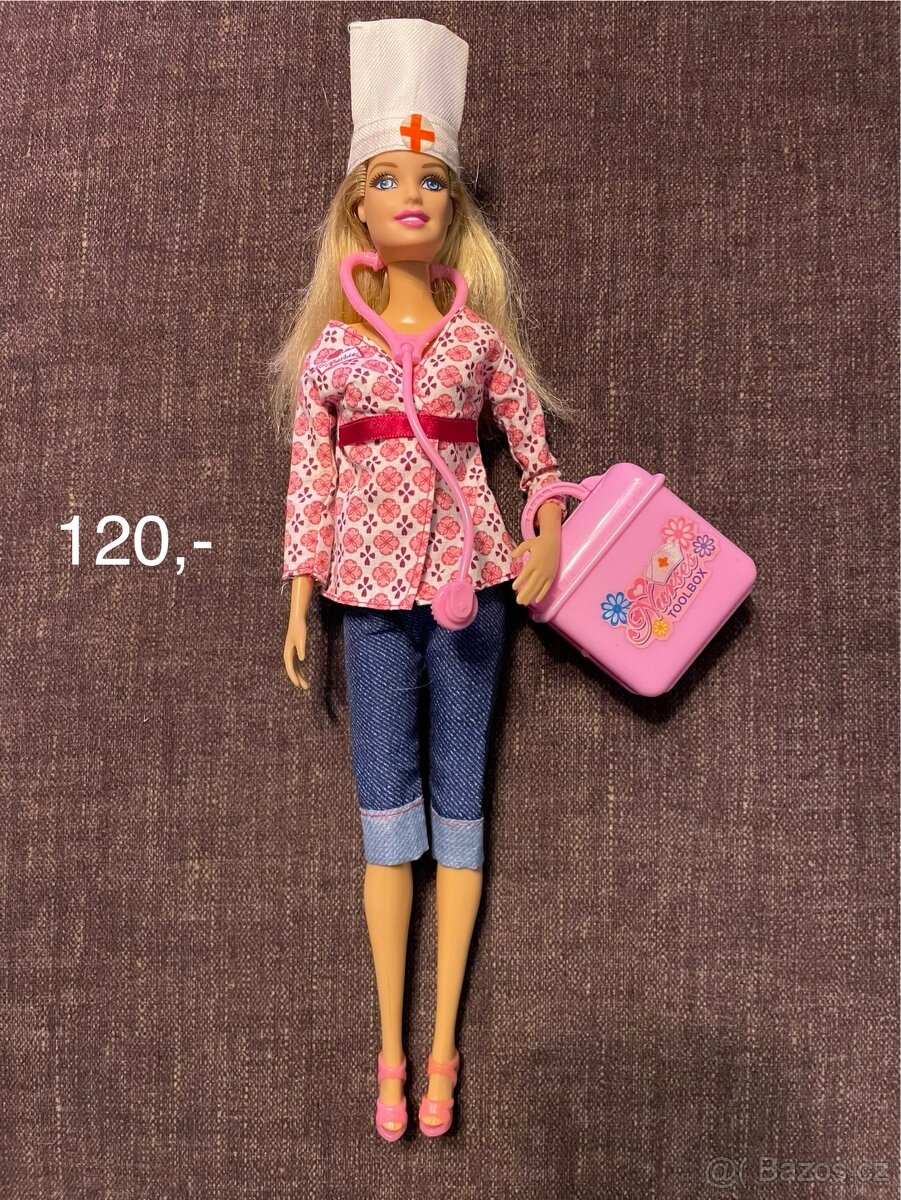 Panenky Barbie a různé disney - 2