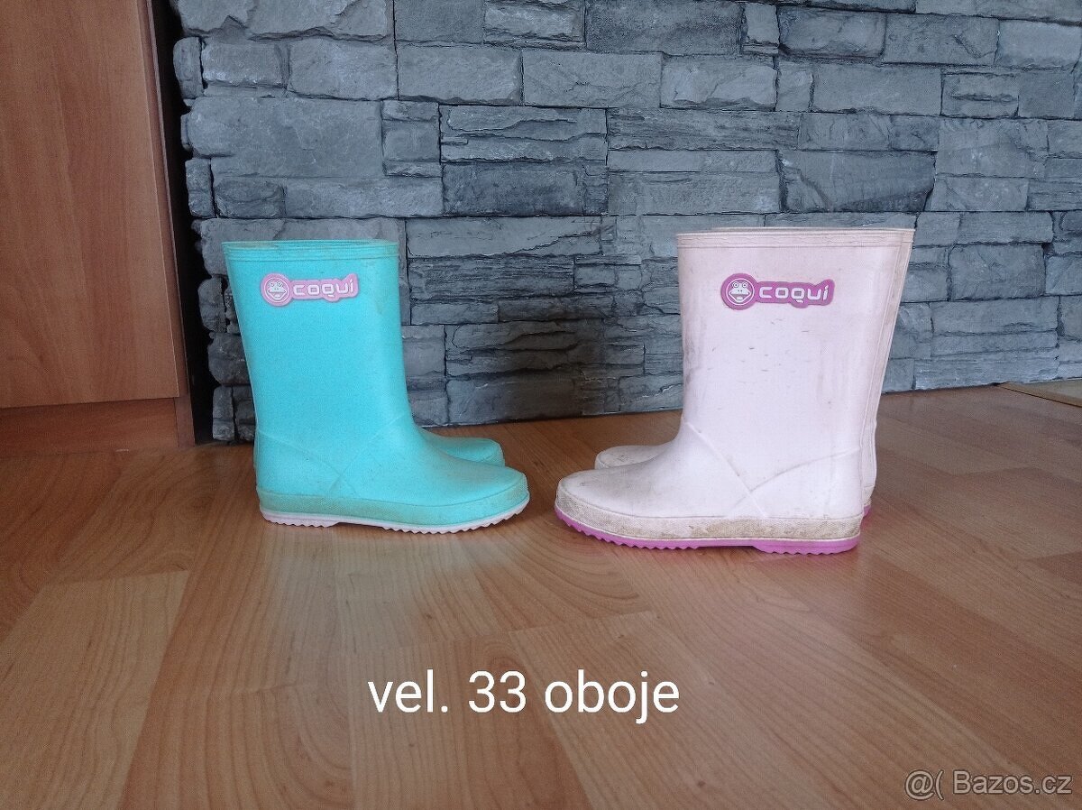 Boty dívčí různé - 2