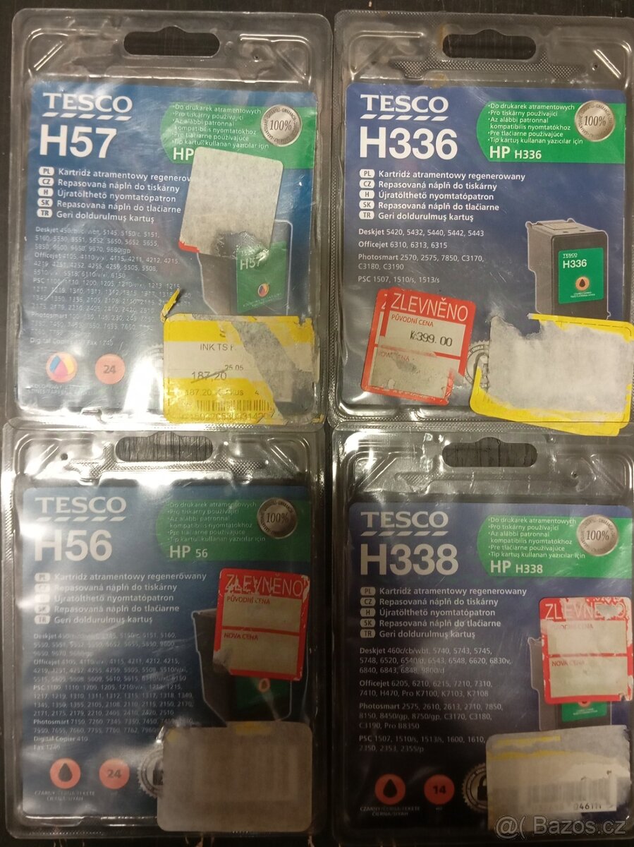 HP Cartridge náplň do tiskárny různé druhy - 2