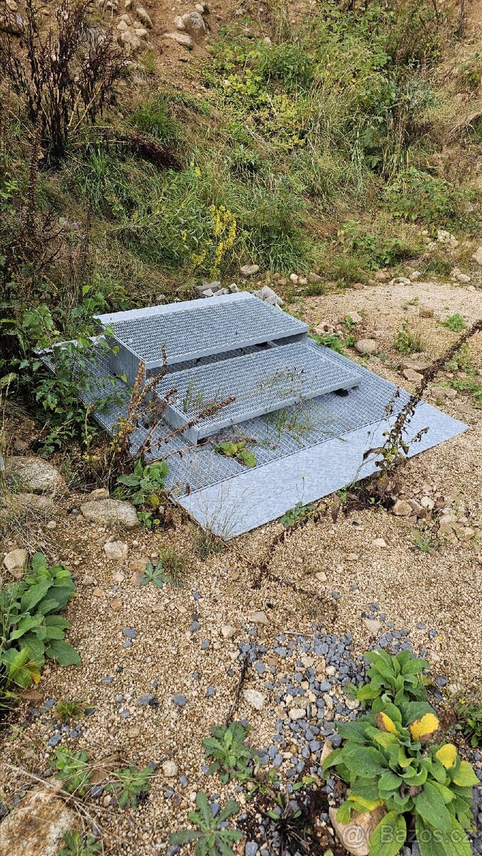 Rampa a 2x schody pozink - 2