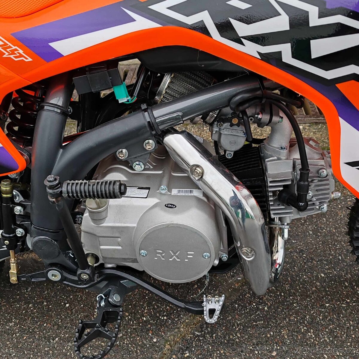 Pitbike Apollo SANO RXF ROOKIE 110cc polo-automat oranžový