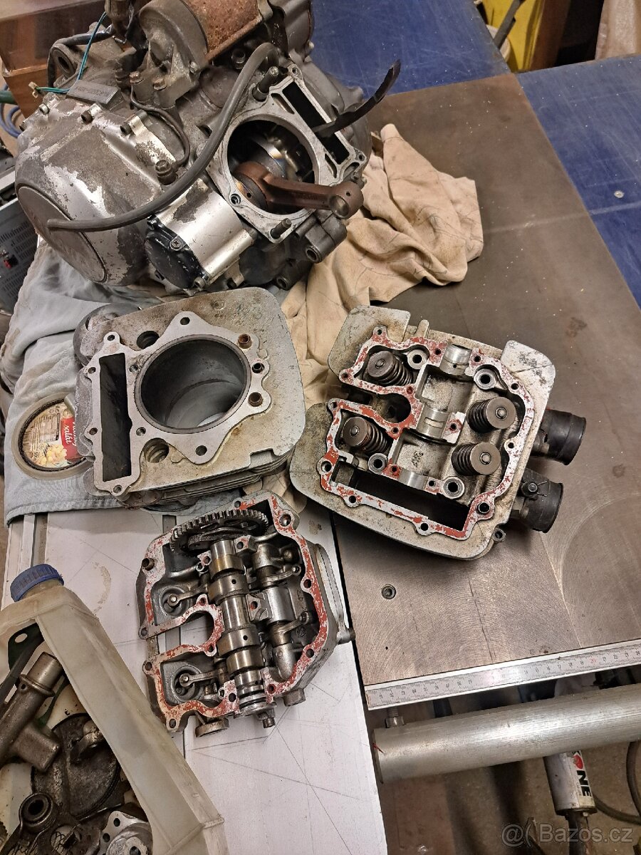 Yamaha TT 600e Motor